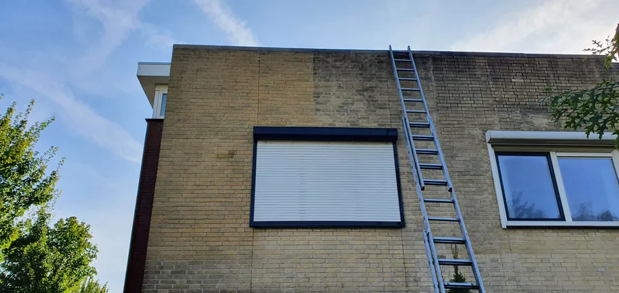 Reiniging op hoogte door RVP Gevelonderhoud