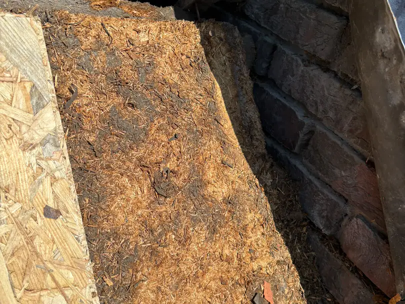 Waterschade door slecht loodwerk, opgenomen door RVP Gevelonderhoud