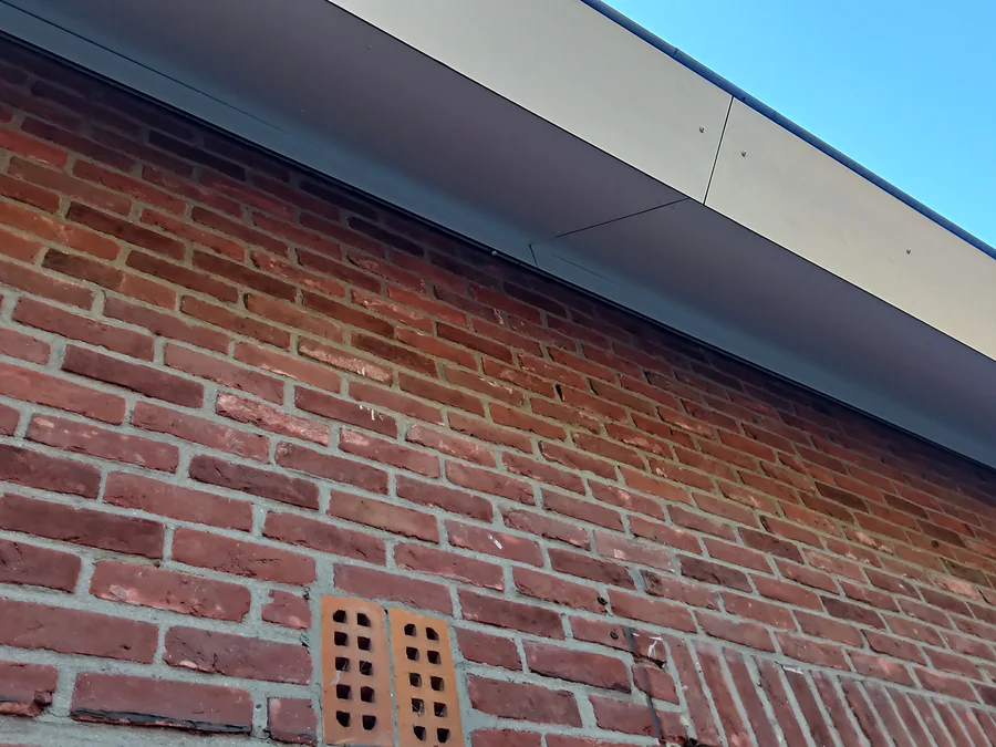 Boeiboord afgewerkt met beplating door RVP Gevelonderhoud